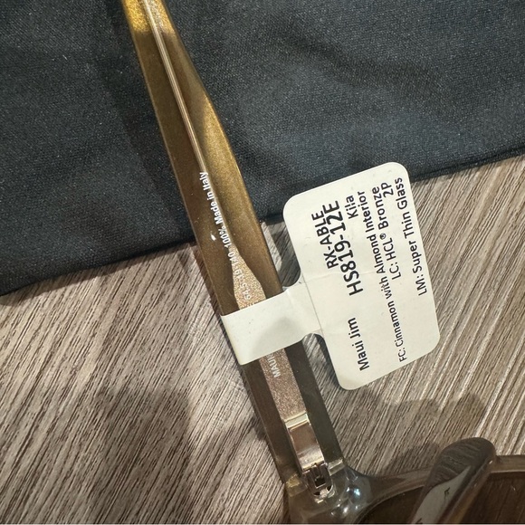 Maui Jim Kila Polarized Cat Eye Bronze Cinnamon with Almond Sunglasses - Picture 5 of 7